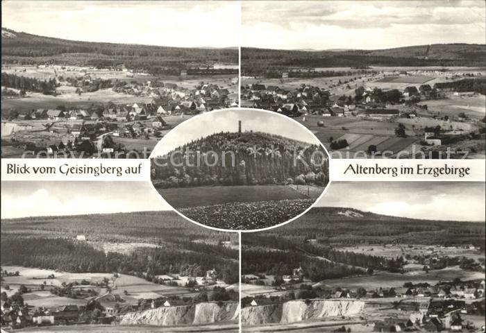 Altenburg Geising Blick vom Geisingberg