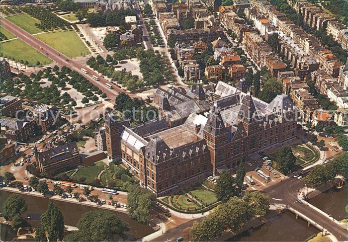 Amsterdam Niederlande Fliegeraufnahme Rijksmuseum