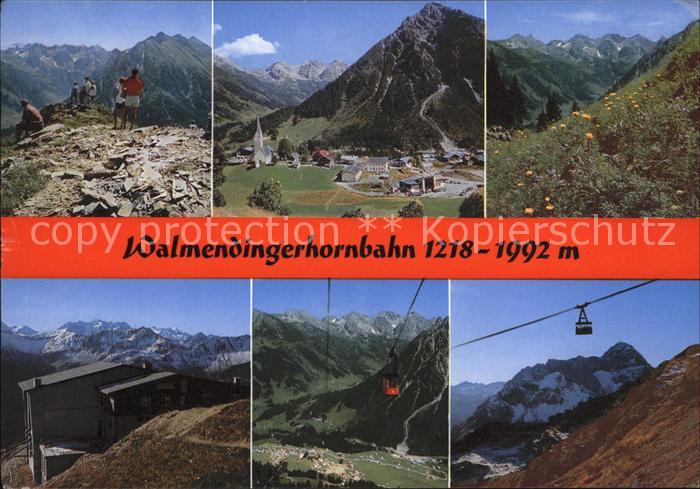 Mittelberg Kleinwalsertal Walmendingerhornbahn