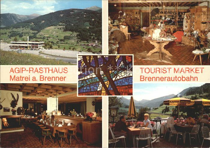 Matrei Brenner Rasthaus Agip Brennerautobahn