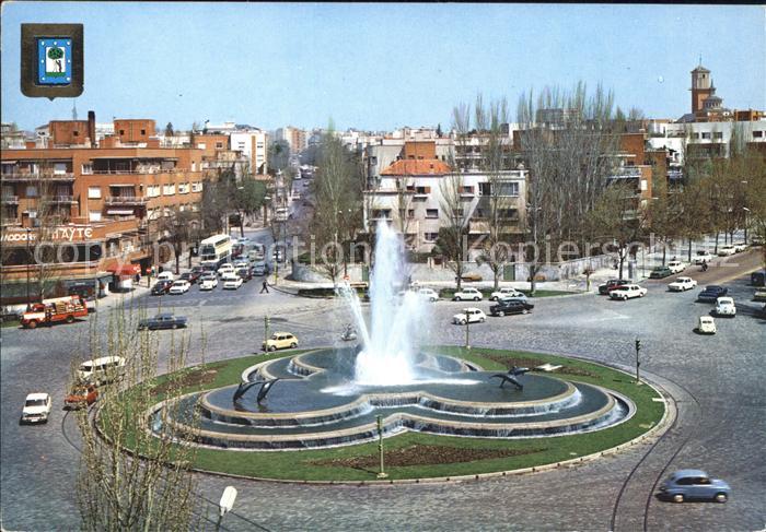 Madrid Spain Fontaine des Delfines