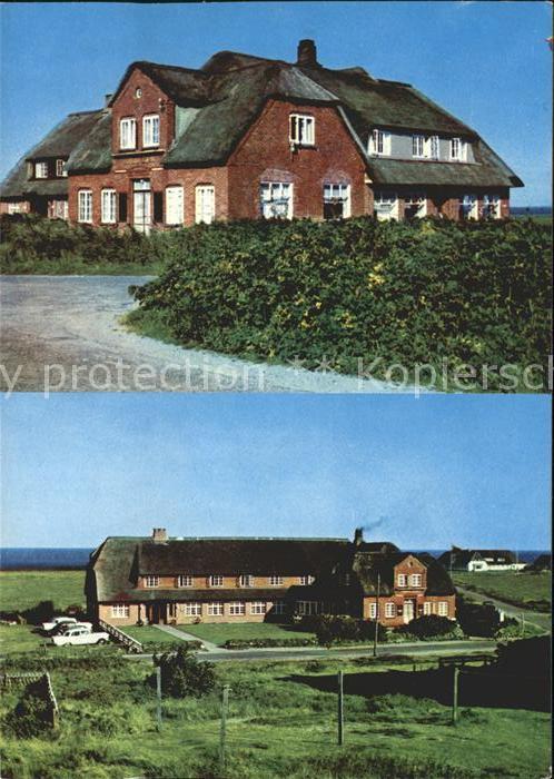 Rantum Sylt Gasthaus Pension Boysen