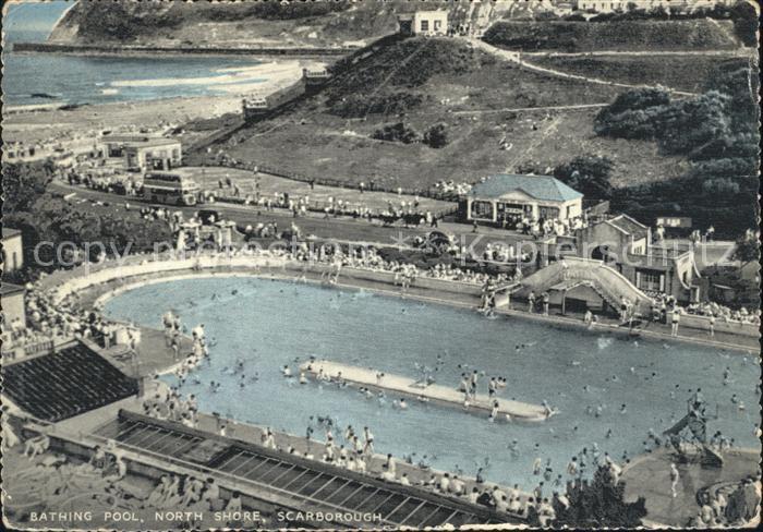 Scarborough UK Schwimmbad Strand