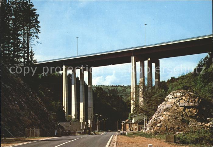 Remouchamps Liege Autoroute des Ardennes Bruecke