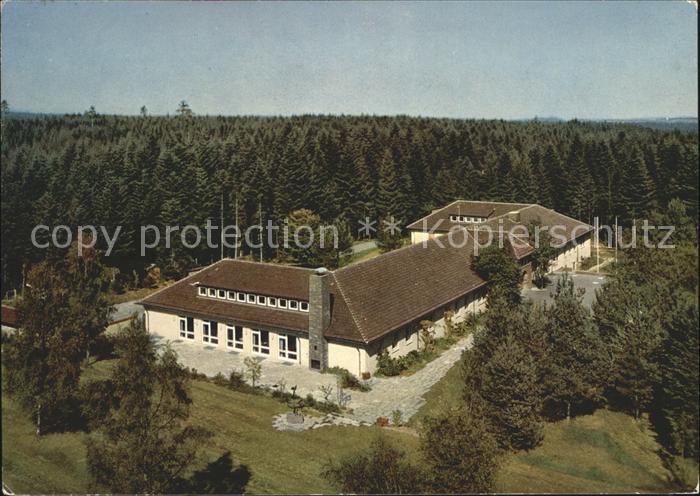 Hallwangen Schullandheim Fliegeraufnahme