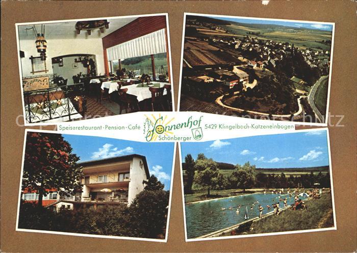 Katzenelnbogen Restaurant Pension Cafe Sonnenhof Schwimmbad