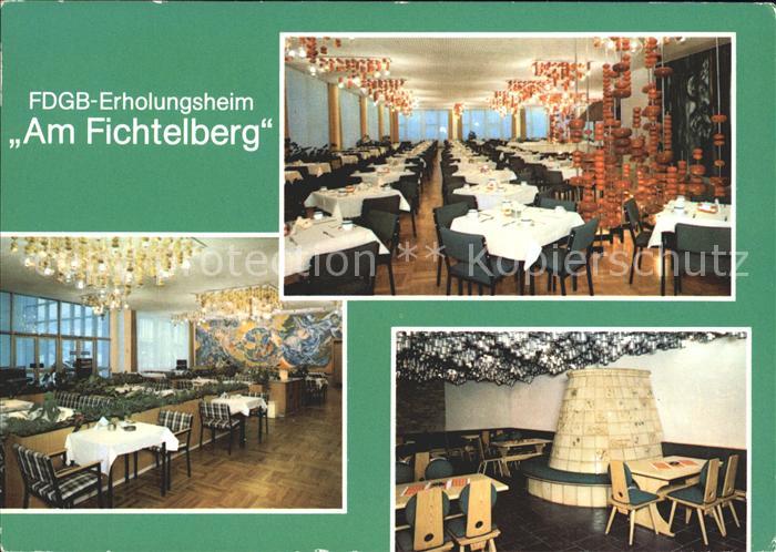 Fichtelberg Oberwiesenthal FDGB Erholungsheim Fichtelberg