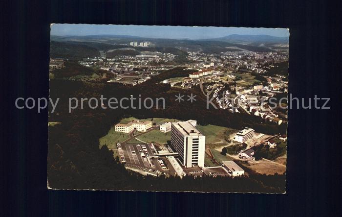 Siegen Westfalen Fliegeraufnahme Jung Stilling Krankenhaus