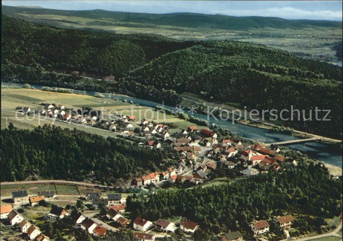 Hemfurth-Edersee Fliegeraufnahme