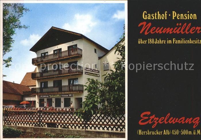 Etzelwang Gasthaus Pension Neumueller
