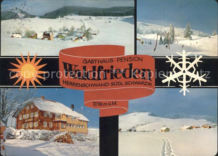 Herrenschwand Gasthaus Pension Waldfrieden