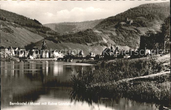BERNKASTEL-KUES Berncastel Rheinland-Pfalz Ruine Landshut