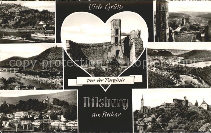 Dilsberg Burg Dampfer