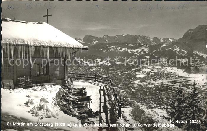 St Martin Grasberg Loisachtal Zugspitzgruppe Tiroler Berge Karwendel