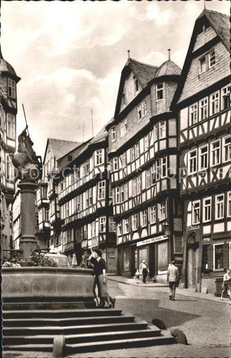 Marburg Lahn Marktbrunnen