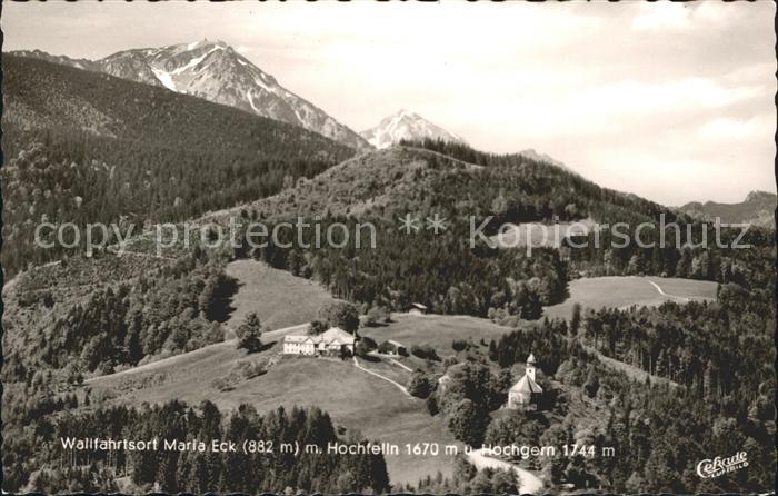 Maria Eck Hochfelln Hochgern Fliegeraufnahme