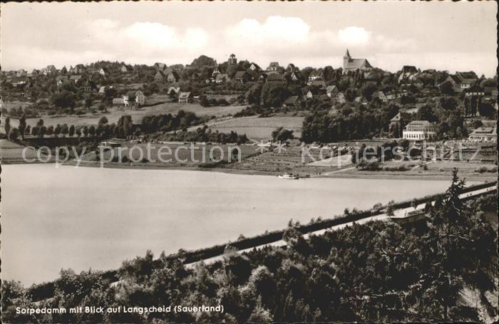 Langscheid Sorpesee Sorperdamm