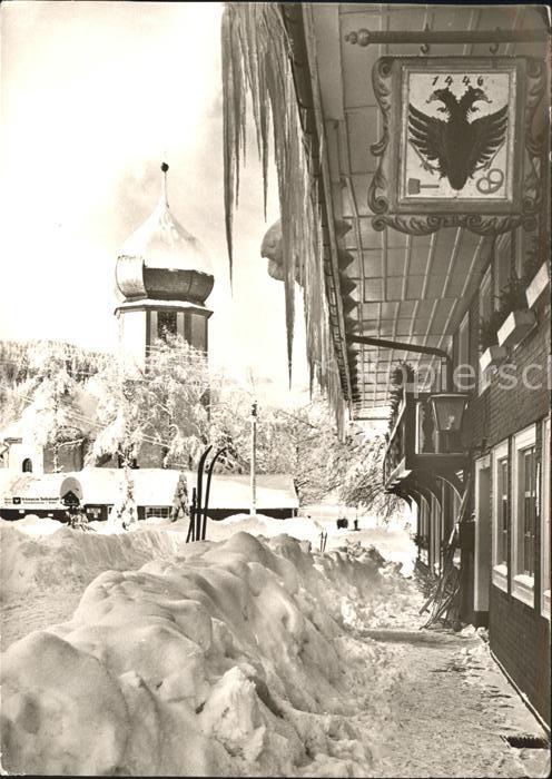 Hinterzarten Breisgau-Hochschwarzwald BW Park Hotel Adler Kirche Maria Zarten