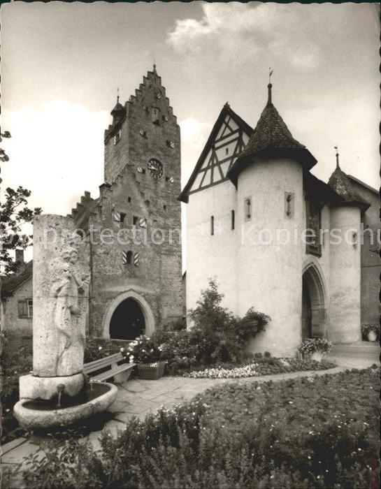 Pfullendorf Burg Tor Brunnen