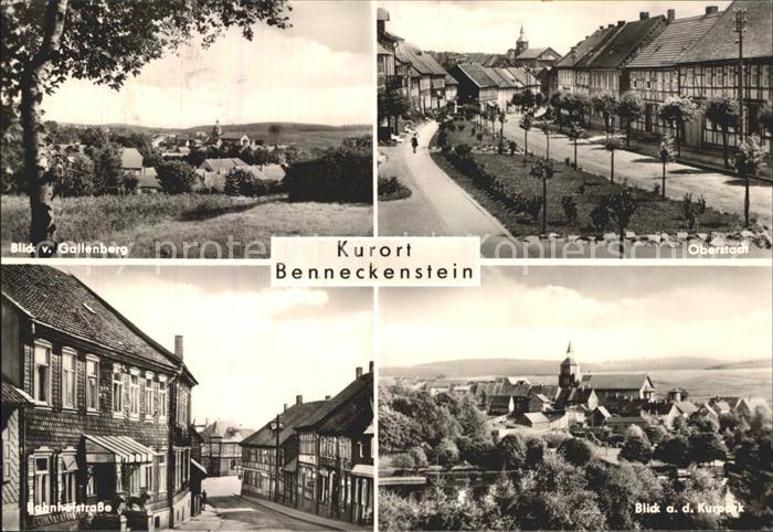 Benneckenstein Oberstadt Kurpark Bahnhofstrasse