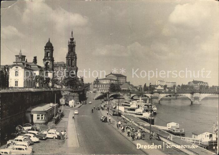 DRESDEN Elbe Terrassenufer