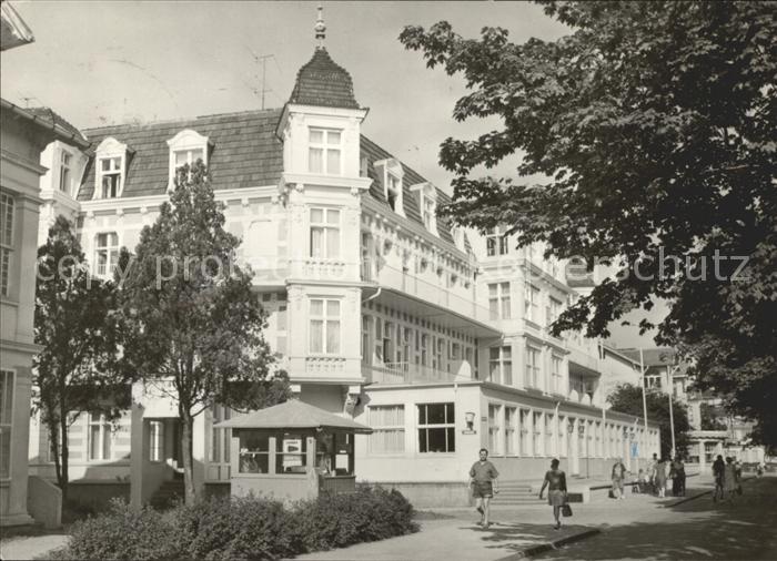 Ahlbeck Ostseebad FDGB Erholungsheim Bernhard Goering Haus 1