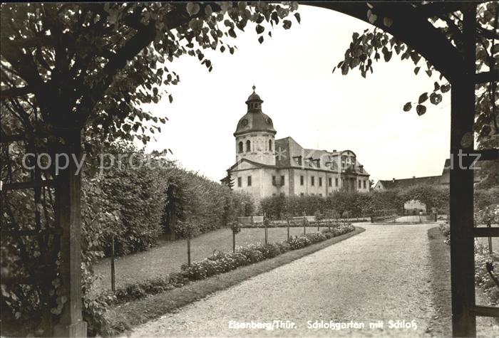 Eisenberg Thueringen Schlossgarten Schloss