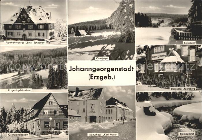 Johanngeorgenstadt Jugendherberge Ernst Schneller Oberjugel Steinbach Berghotel