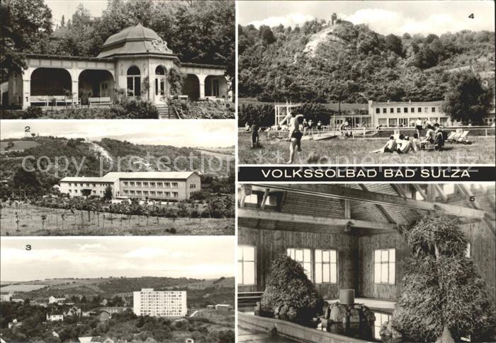 Bad Sulza Trinkhalle Badehaus Bettenhaus Wismut Sanatorium