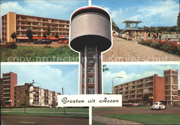 Assen Schwimmbad Teilansichten