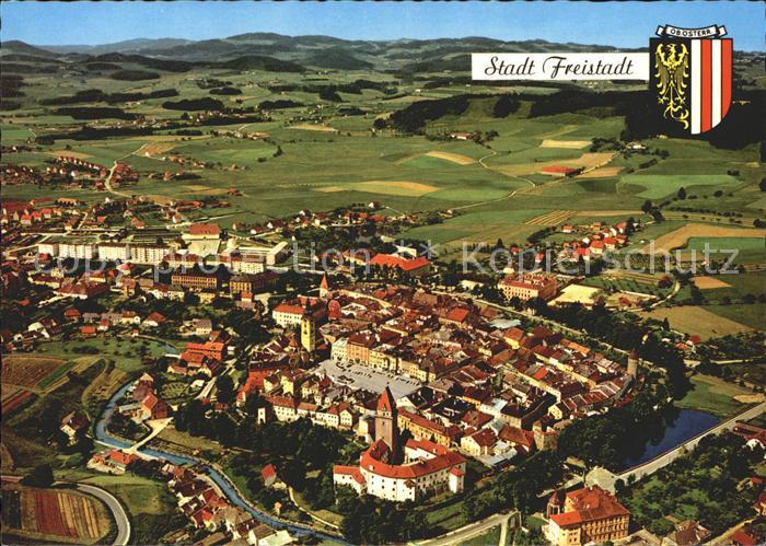 Freistadt Muehlviertel Fliegeraufnahme