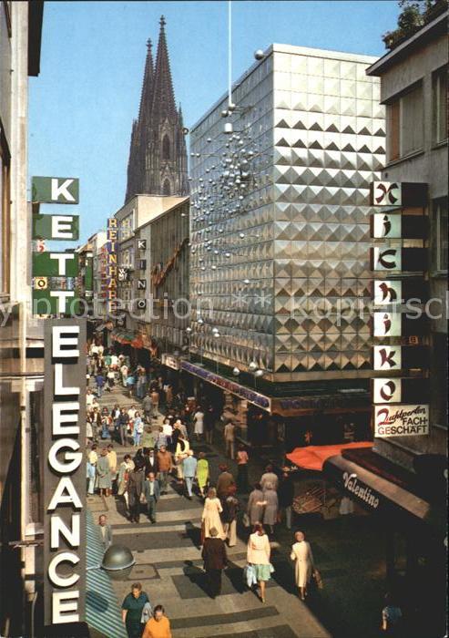 Koeln Rhein Hohe Strasse