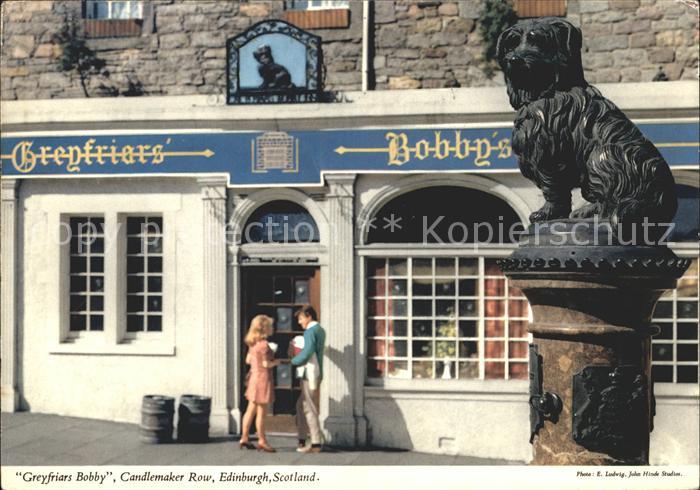 Edinburgh Scotland Creyfrias Bobby Candlemaker