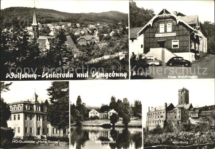 Unkeroda Wolfsburg Thueringen Haus Waldfrieden Wartburg Wilhelmsthal HO Gaststae