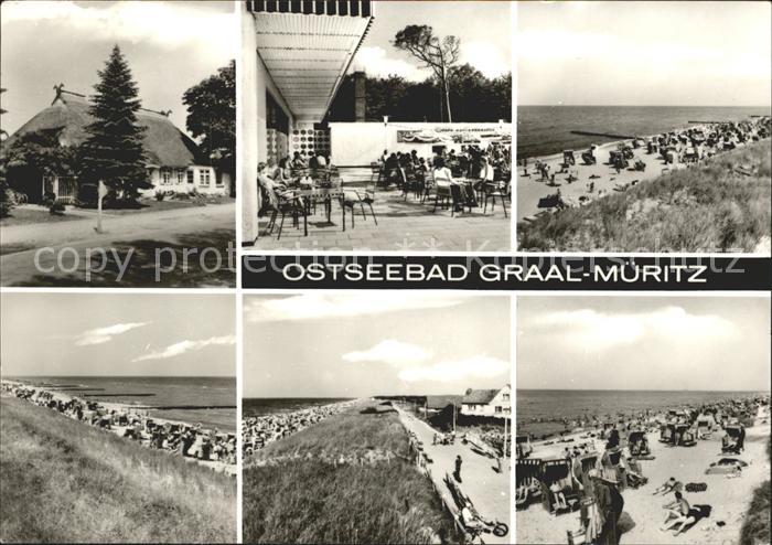 Graal-Mueritz Ostseebad Strand Cafe