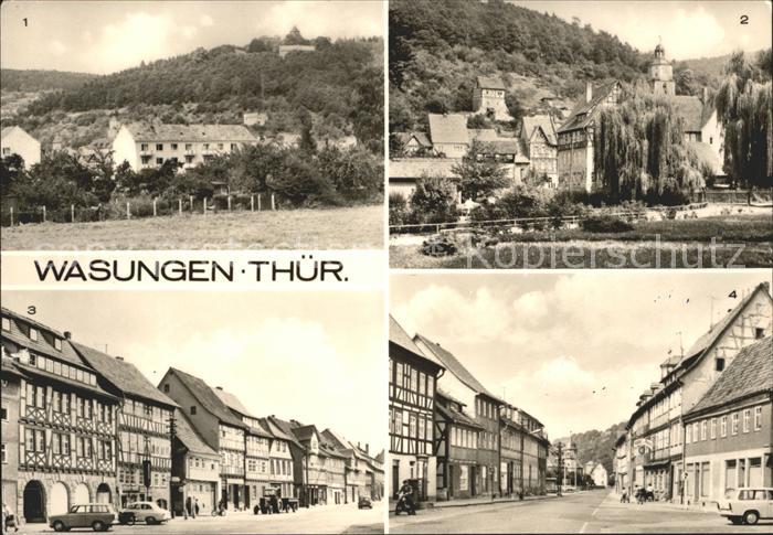 Wasungen Burg Maienluft Kirchberg Pfaffenburg Platz der Jugend