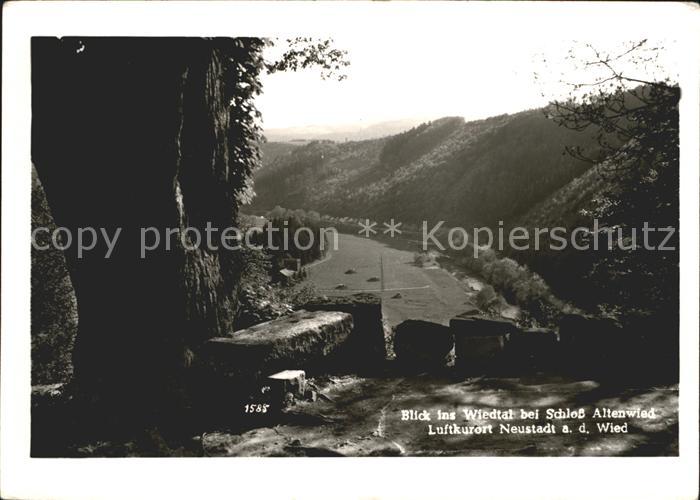 Neustadt Wied Wiedtal Schloss Altenwied