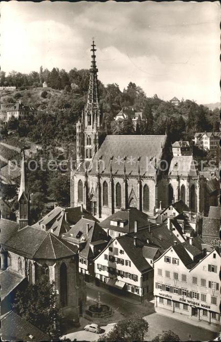 Esslingen Neckar Partie an der Frauenkirche