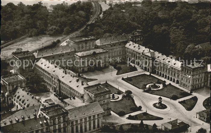 MANNHEIM BW Fliegeraufnahme Schloss