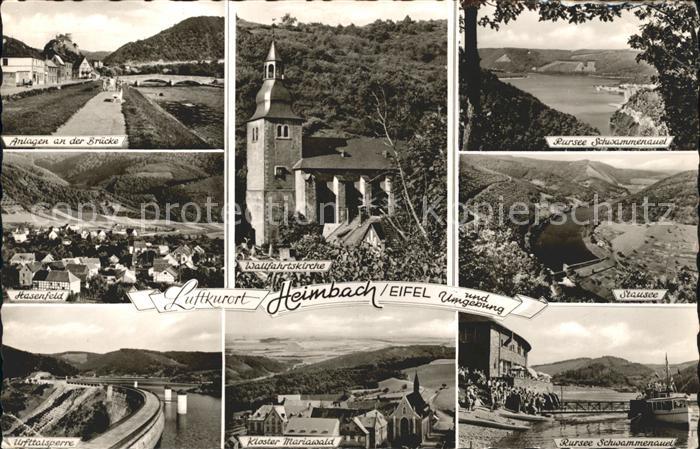 Heimbach Eifel Stausee Rueaww Kloster Mariawald