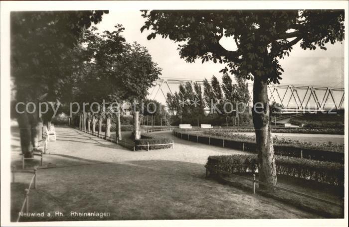Neuwied Rhein Rheinanlagen
