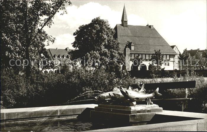 FREUDENSTADT BW Barben Brunnen Stadthaus