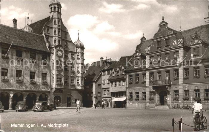Memmingen Bayern Marktplatz