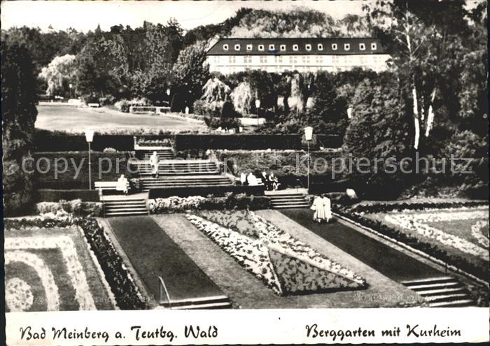 Bad Meinberg Berggarten mit Kurheim