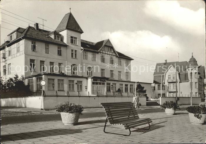 Kuehlungsborn Ostseebad Cafe Jochen Weigert