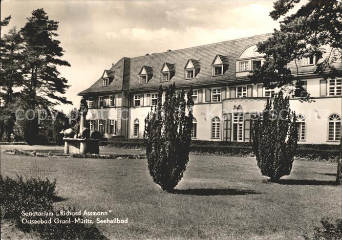 Graal-Mueritz Ostseebad Sanatorium Richard Assmann