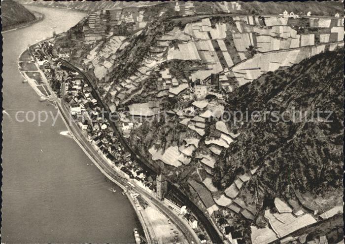 St Goarshausen Fliegeraufnahme