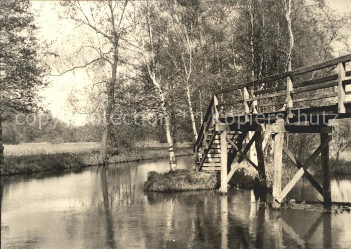 Luebbenau Spreewald Bruecke nach Wotschofska