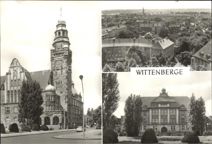 Wittenberge Prignitz Rathaus Oberschule