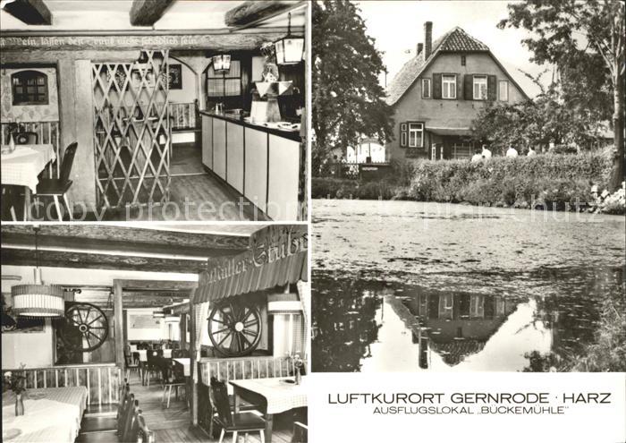 Gernrode Harz Restaurant Bueckemuehle